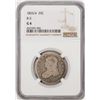 Image 1 : 1825/4 B-2 Capped Bust Quarter Coin NGC G4