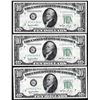 Image 1 : Lot of (3) 1950 $10 Federal Reserve Notes Chicago