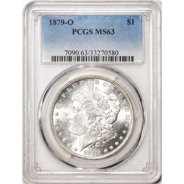 1879-O $1 Morgan Silver Dollar Coin PCGS MS63