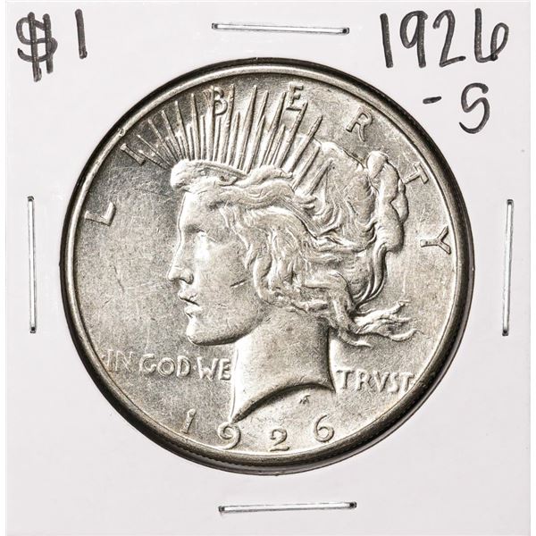 1926-S $1 Peace Silver Dollar Coin