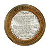 Image 1 : .999 Silver Barbary Coast Las Vegas, Nevada $10 Casino Limited Edition Gaming Token