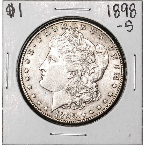 1898-S $1 Morgan Silver Dollar Coin