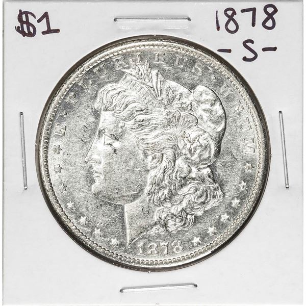 1878-S $1 Morgan Silver Dollar Coin