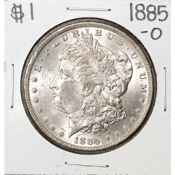 1885-O $1 Morgan Silver Dollar Coin Amazing Toning