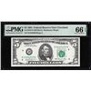 Image 1 : 1981 $5 Federal Reserve Note Cleveland Fr.1976-D PMG Gem Uncirculated 66EPQ