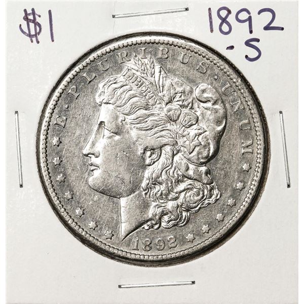 1892-S $1 Morgan Silver Dollar Coin