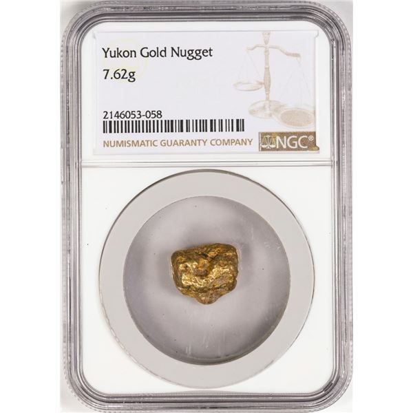 7.62 Gram Yukon Gold Nugget NGC Graded