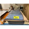 Image 1 : 21 RCR HHAS1626 PERSIAN MAT - ASSORTED COLOURS & LARGE SUPER SOFT BLUE AREA RUG