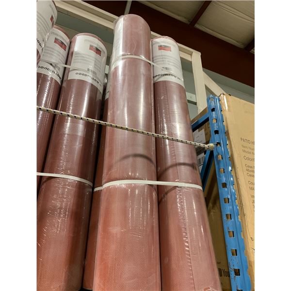 2 ROLLS OF 200 SQ FT PER ROLL UHD GOODFELLOW (714-04-1020) RED UNDERLAYMENT