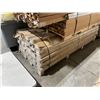 Image 2 : PALLET OF ASSORTED FLOORING TRANSITION STRIPS, 1/4" ROUNDS & REDUCERS