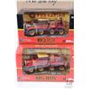 Image 2 : Set of 1:64 scale Toy Farmer Big Roy model 1080 tractor including factory and museum version in orig