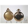 Image 2 : Two vintage pocket watches including Illinois Watch Co., model 6, grade 61, 18 jewel. Serial no. 160