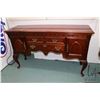 Image 1 : Modern antique style sideboard with two drawers and two doors including flatware storage, "The Ameri