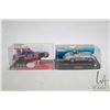 Image 1 : Two boxed 1: 32 scale Scalextric slot cars including Mercedes Benz 300SLR and No. 21 "Coast Guard" C