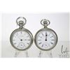 Image 1 : Two vintage Waltham pocket watches including Grade P.S. Bartlett, model 1883, 15 jewel pocket watch.