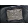 Image 2 : Burberry black grained leather shoulder bag serial no. ITEFFSRL814FIR