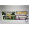 Image 1 : Four 1/64 scale diecast semi trucks w/ trailers including 170th Anniversary John Deere, 75th Anniver