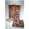 Image 1 : Large selection of Days gone by horse and carriage collectible diecast and three display cabinets. N