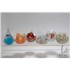 Image 1 : Six art glass paperweights made by Alta Glass