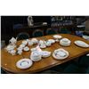 Image 1 : Large selection of Spode semi-porcelain table ware including "Rose Briar"10 1/2" plate, two 9 3/4" p