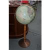 Image 1 : Floor standing world globe, 12" in diameter