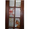 Image 3 : Pair of vintage ten pane doors with two missing and one broken pane, 72" X 23 3/4" each