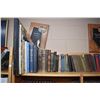 Image 1 : Shelf lot of vintage hardcover books including Poems Worth Knowing, Dr. Hall's Sexual Knowledge etc.