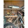 Image 2 : CONTENTS OF SMALL STORAGE TRAILER-PIPE BENDERS, HOSELINE, WELL POINT APPARATUS, PETTERPIPE,ETC