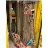 Image 1 : LARGE GROUP OF RIGGING - CHAIN, LIFT HOOKS & CLUTCHES