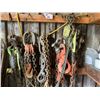 Image 2 : LARGE GROUP OF RIGGING - CHAINS, CHAIN HOISTS, LIFT HOOKS & SHACKLES