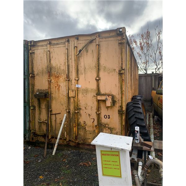 *LD*H/T* C-CAN 20FT STORAGE CONTAINER (YELLOW)