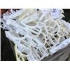 Image 2 : CRATE OF WHITE 5" DUCT SPACERS