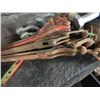 Image 2 : GROUP OF 6 CINCHES, 3 HUGE BOLTS, HUGE SHACKLE AND HEAVY DUTY STRAP