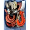 Image 3 : BOX OF ASSORTED RIGGING SHACKLES & HOOKS