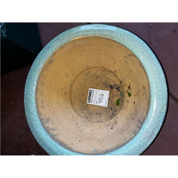 LARGE POTTERY BOWL 1 5