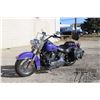 Image 1 : 2005 Harley Davidson Heritage Softail Classic, Screaming Eagle pipes, metallic purple, 10,400kms, VI