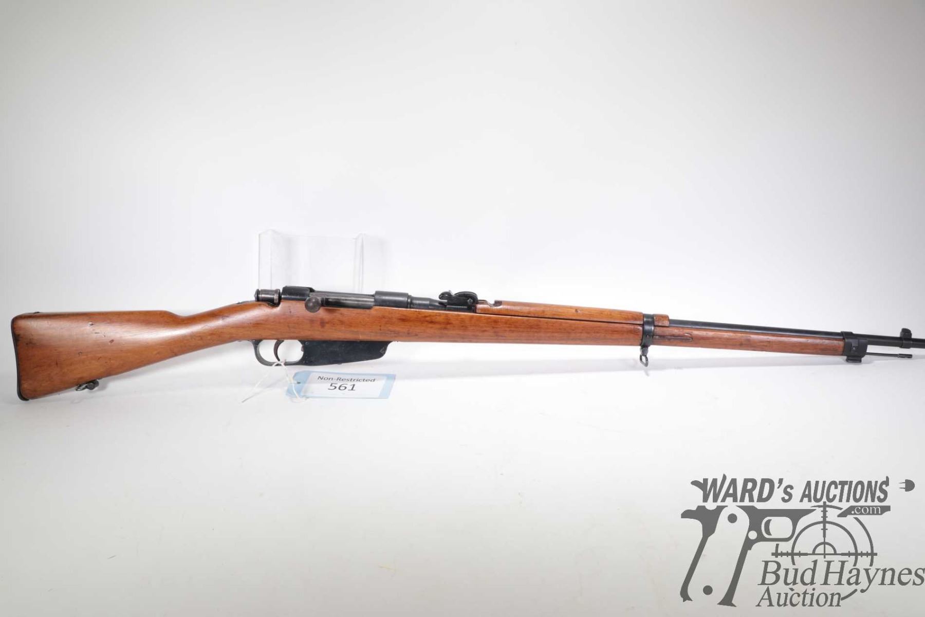 Non-Restricted rifle Carcano model M91, 6.5X52mm bolt action, w/ bbl ...