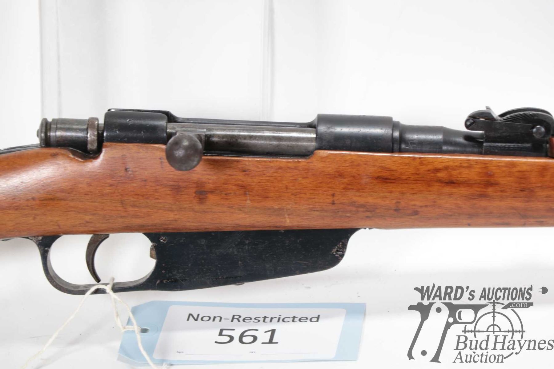 Non-Restricted rifle Carcano model M91, 6.5X52mm bolt action, w/ bbl ...