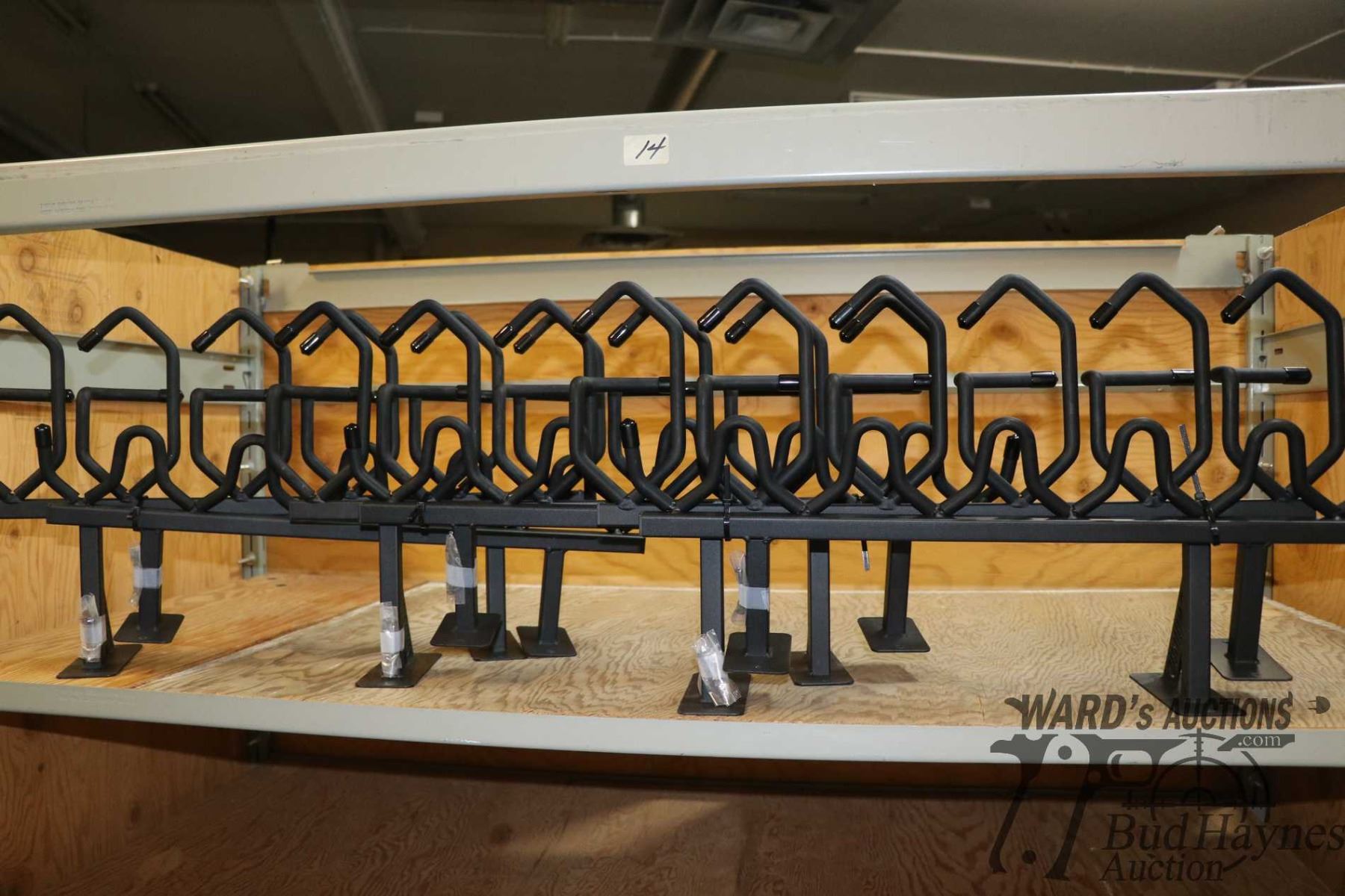 Three 6 gun wall racks by Sabior