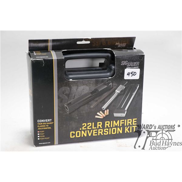 Sig Sauer .22 LR Rimfire conversion kit to fit P220 handgun and