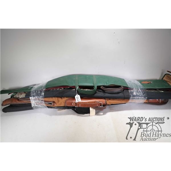 Eight soft rifle cases