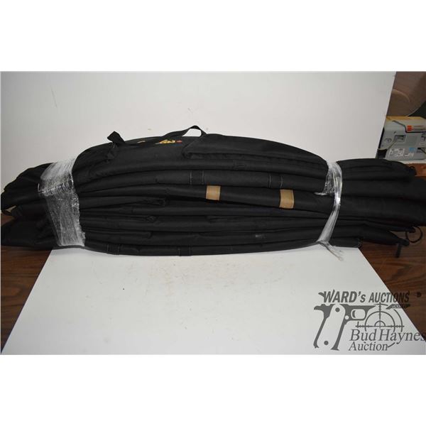 Eight soft rifle cases