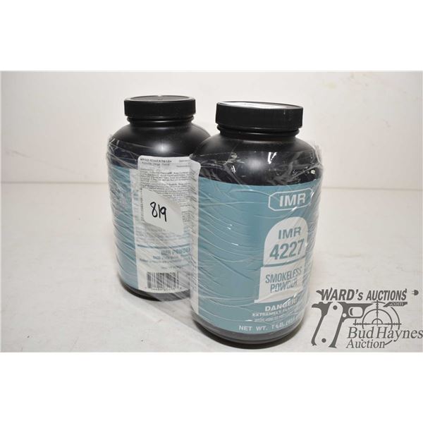 Two 1 lb IMR 4227 powders