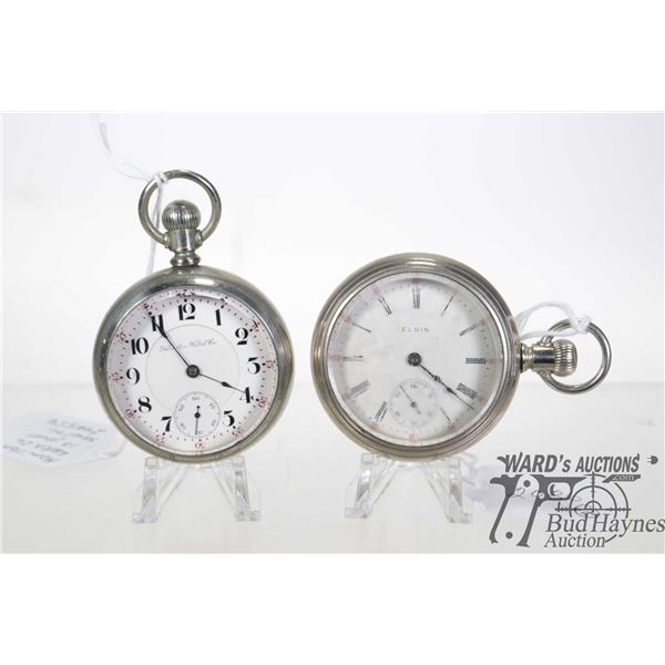 Two pocket watches including Hamilton Watch Co. grade 936, model 1, 17 jewel, serial no. 244554, siz