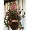 Image 2 : Hanging Ornamental Plant With Ceramic Pot & Stainless Tulip