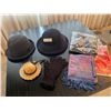 Image 2 : Assorted Vintage Hats And Scarves