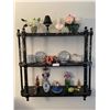 Image 1 : Vintage Shelf With Assorted Home Decor