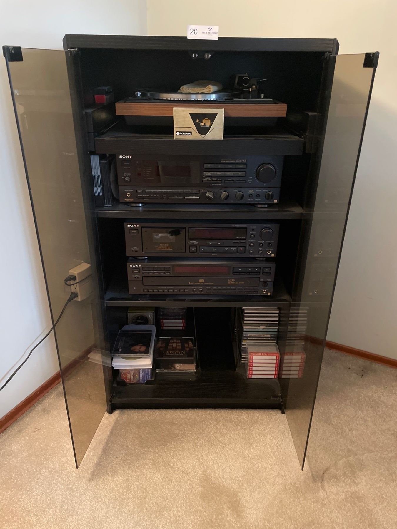 Sony Station Receiver, Cassette & CD Unit With Dolby Surround Sound ...