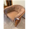 Image 2 : Tan Oak Arm Chair - Very Comfortable