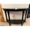 Image 1 : Half Moon Entrance Table 42Lx15Dx30H